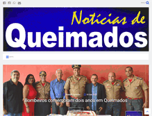 Tablet Screenshot of noticiasdequeimados.com